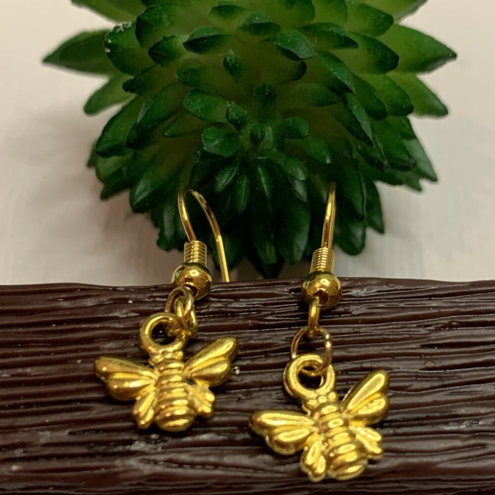 Bumblebee Earring, Bee Earring, Bee Jewelry, Gift Idea, Insect Earring, …